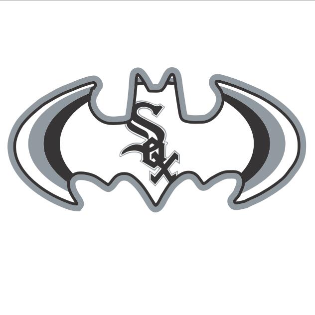 Chicago White Sox Batman Logo DIY iron on transfer (heat transfer)